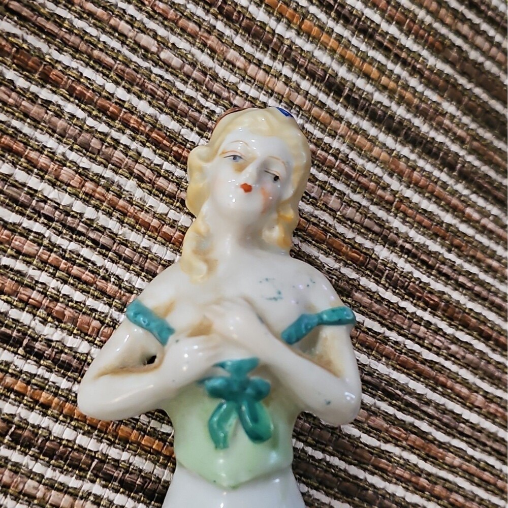 Antique German Porcelain Half Doll (Mold 8032)